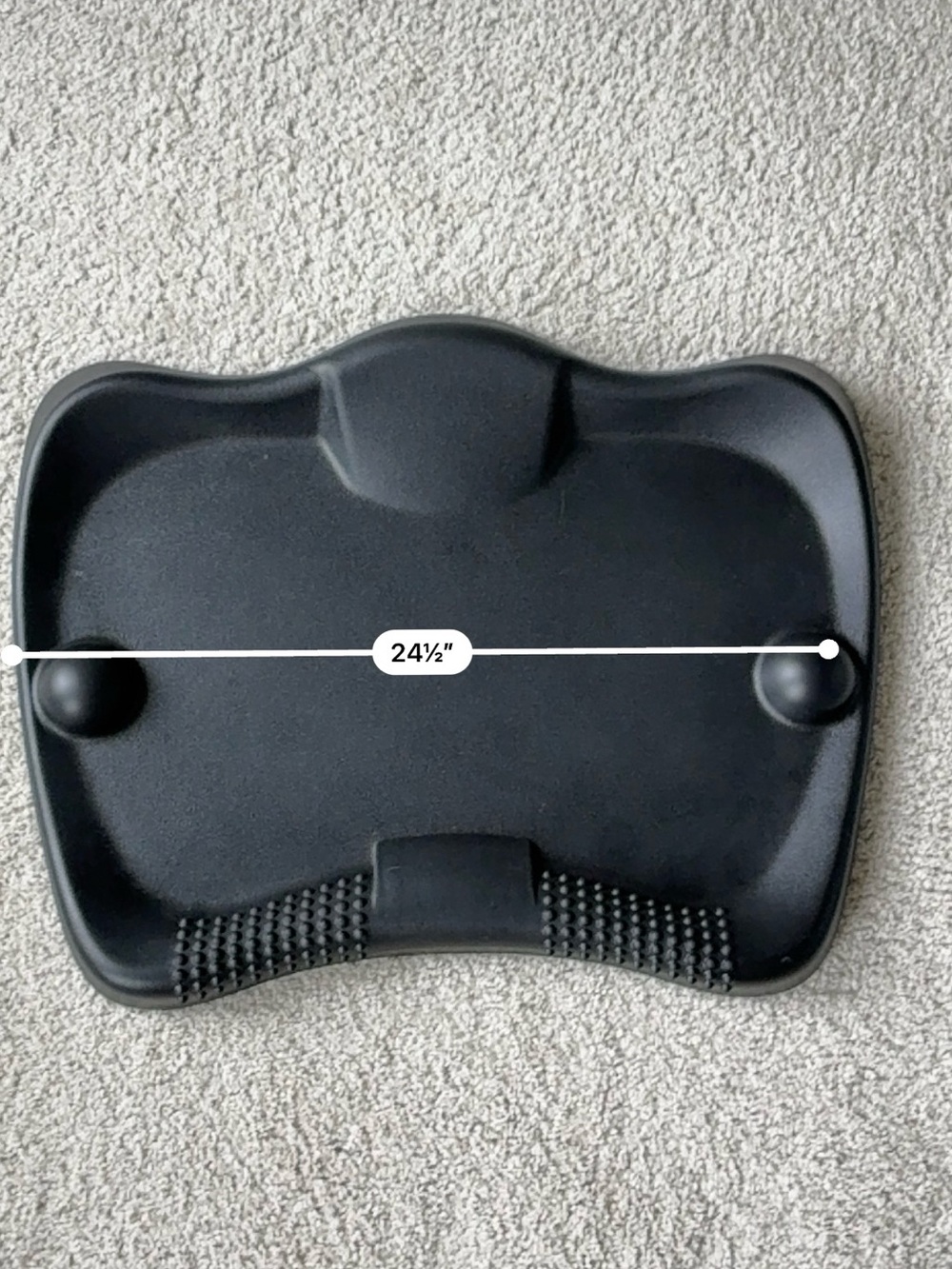 Comfort Standing Desk Mat with 2 Massage Balls